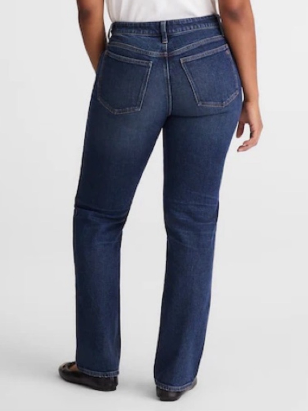 Madewell The Curvy Longline Straight Leg Jeans